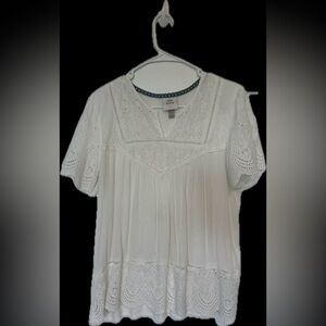Knox Rose Eyelet Top